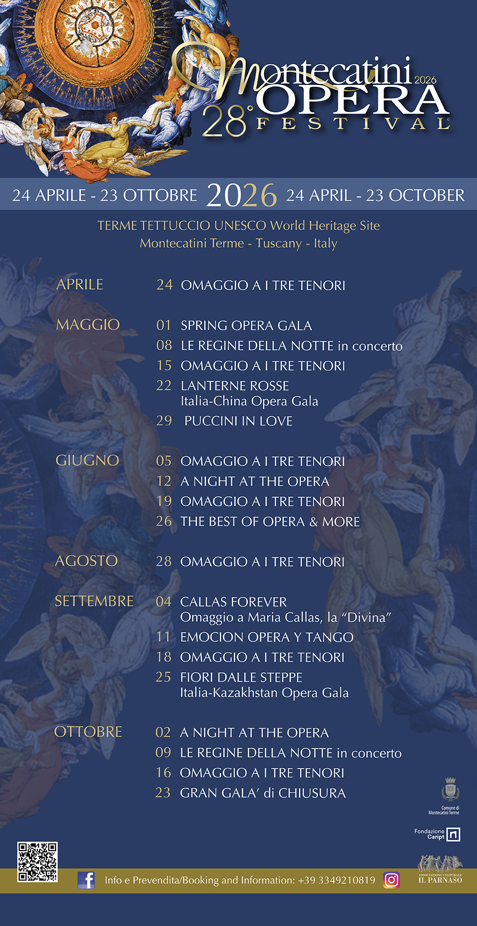 Montecatini Opera festival locandina 2026